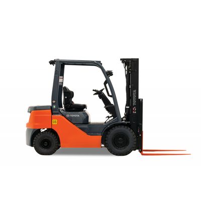 5,000 lb Toyota 8FGU25 forklift for rent in Dallas-Fort Worth